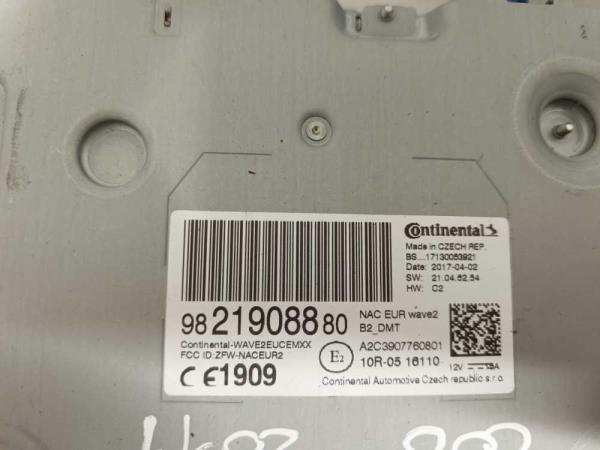 RADIO PEUGEOT 208 2016-2019 - Vue 3